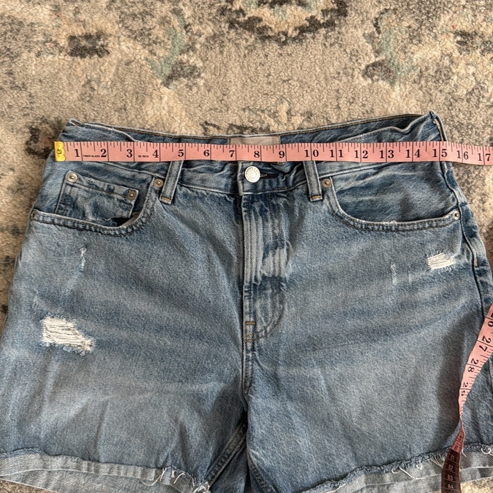 Everlane Organic Cotton The Denim Jean Shorts - Picture 4 of 13